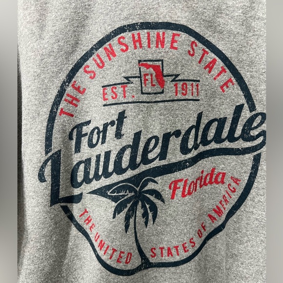 Florida Gray Fort Lauderdale Hoodie - Picture 3 of 4